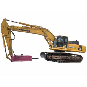 Excavateur sur chenilles Komatsu 450 d'occasion PC450-8 45 tonnes d'origine japonaise avec composants du moteur à vendre - Product Image 2
