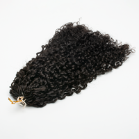 Cheveux vierges vietnamiens bruts 100% naturels, sans nœuds, pour tresses au crochet, bouclés style pixie, pour le quotidien, les loisirs, durables, aspect naturel, réutilisables