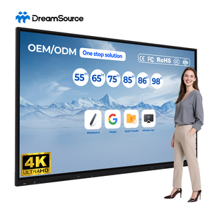 55 65 75 Inch <b>Large</b> Screen Educational Equipment Touch Interactive Smart Electronic <b>Whiteboard</b> Panel Digital Boards for Teaching - Product Image 1