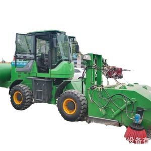 Road Sweeper Sliding Loader Mounted <b>Brush</b> Cleaner For Municipal Coal Yard <b>Power</b> Plant Sand Stone Cleaning - Product Image 4
