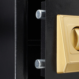 <b>Small</b> Home Safe Steel Plate Anti Theft <b>Storage</b> <b>Box</b> 300x380x300mm Rectangle Standing Type For Garage And Home Use - Product Image 1