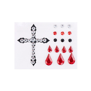 Peinture pour le visage <span class=keywords><strong>Halloween</strong></span> Vampire faux sang et ensemble de <span class=keywords><strong>maquillage</strong></span> applicateur - Product Image 4