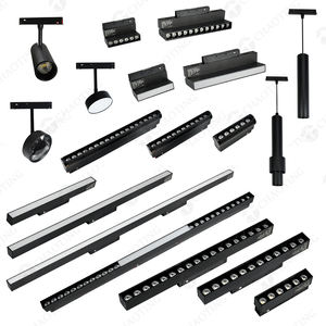 Projecteur commercial magnétique certifié CE ROHS européen 6W 12W 18W Système d'éclairage sur rail Lumière de piste <span class=keywords><strong>LED</strong></span> réglable - Product Image 2