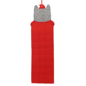 Nouvel Arbre de Noël en Feutre Polyester Fait Main pour Enfants, Ornement Suspendu Non Tissé pour Décorations de Porte de Noël - Product Image 6
