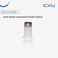 Dentium Closed Transfer Coping, tige de transfert d'empreinte pour plateau fermé d'implant dentaire, compatible Osstem Neodent Bego
