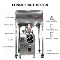 Machine de remplissage automatique haute performance pour sachets de thé et de café, avec balance interne haute vitesse pour l'emballage de liquides (bois, plastique, nylon)