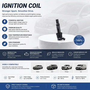 工厂批发优质 OEM 品质点火线圈 2730104000 适用于现代 i10 汽车发动机零件 - Product Image 4