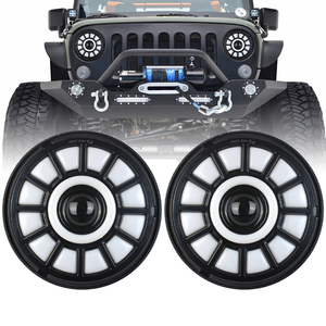 Para <span class=keywords><strong>Lada</strong></span> <span class=keywords><strong>4x4</strong></span> Niva <span class=keywords><strong>Urban</strong></span> Bronto faro 7 pulgadas motocicleta faro DRL luces de señal de giro compatibles con Jeep JK TJ - Product Image 1