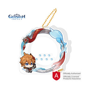 2025 gros populaire Gadgets sous licence officielle <span class=keywords><strong>Genshin</strong></span> Impact acrylique porte-clés breloques Promotion cadeau acrylique pendentif - Product Image 2