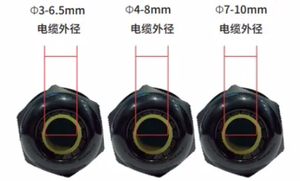 IP68 không thấm nước Cáp nối M16 dưới nước 2/3/4/5 pin nhanh chóng cáp nối cho LED chiếu sáng màu đen Cáp Joiner - Product Image 6
