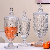 Carafe à jus en verre créative, pichet à eau pour bar, KTV, buffet, boisson aux fruits, contenant de service pour la bière