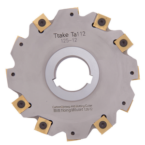 Outils de fraisage à plaquettes de coupe et de rainurage Ttake Ta1112 125 12 - Product Image 2