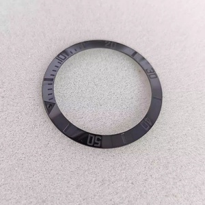 Inserto de Bisel de Cerámica Negra Premium al por Mayor, DE 38mm DI 30.6mm, Accesorios de Repuesto para Relojes - Product Image 2
