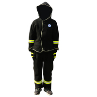 Combinaison de protection ignifuge pré-oxydée Suihua haute résistance à la chaleur pour la sécurité du soudage industriel, protection OEM résistante aux flammes