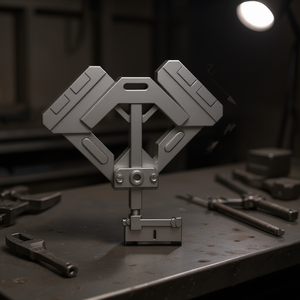 Fervi Bench Vise For Welding 90 Degree Profiles 0205 120mm - Product Image 3