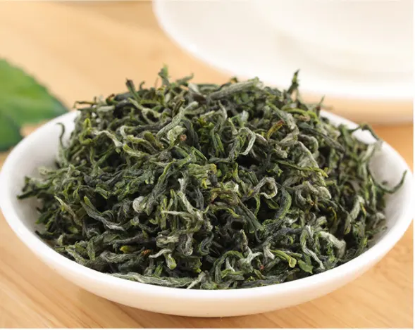 プレミアムオーガニック緑茶日本のルーズリーフ卸売高品質リッチネスアロマ発酵緑茶