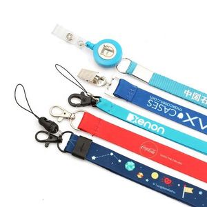 Correa de Cuello de Poliéster Sublimada Barata al por Mayor con Impresión por Serigrafía - Product Image 1