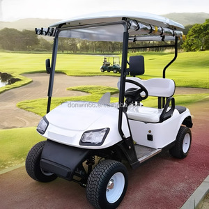 Voiture de <span class=keywords><strong>golf</strong></span> électrique à <span class=keywords><strong>4</strong></span> places avec moteur AC 72V 5kW, contrôleur CVT et grande garde au sol pour la chasse - Product Image 1