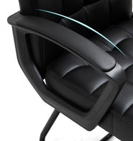 Chaise confortable de dortoir en forme d'arc d'étudiant de bureau d'étude à la maison d'ordinateur