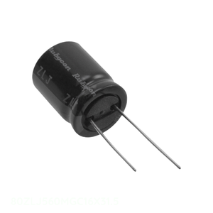 ตัวเก็บประจุแบบ Through Hole CAP ALUM 560UF 20% 80V RADIAL TH 560 uF รุ่น 80ZLJ560MGC16X31.5 จากผู้ผลิต - Product Image 1