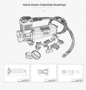 <span class=keywords><strong>Compresseur</strong></span> de Suspension pour moteur électrique, <span class=keywords><strong>12</strong></span> <span class=keywords><strong>volts</strong></span>, pompe à suspension pour réglage pneumatique, <span class=keywords><strong>avec</strong></span> <span class=keywords><strong>réservoir</strong></span>, r13444c - Product Image 3