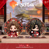 Vente en gros : Boîte mystère en peluche PVC de la série de décors et personnages d'animation Heaven Official's Blessing, jouet tendance inspiré de films et séries TV, 14+