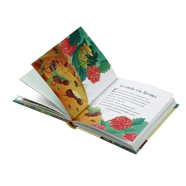 Custom Children Story Hardcover Book Alta qualidade Hot-venda e Eco-friendly Fairy Tale Book impressão