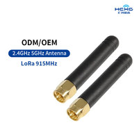 Antenne en caoutchouc 433/868/900/915Mhz 2G 3G omnidirectionnelle avec connecteur mâle SMA-J