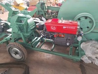 Machine de broyeur de branches de moteur diesel, équipement sans bruit, forêt mobile, jardin diesel, puces d'arbre en bois dur, bangalore