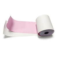 Rouleau de papier NCR autocopiant pour caisse enregistreuse, papier NCR 75x70mm pour TPV, double et triple couche, prix usine