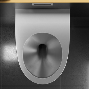 โถสุขภัณฑ์แบบแขวนผนัง Stark Heavy Duty SS304 พร้อมถังเก็บน้ำแบบซ่อน ระบบไซฟอน ชักโครกแบบคู่ 3/6 ลิตร ป้องกันการแข็งตัว รูปทรงวงรี ดีไซน์อเมริกัน รุ่น 5455 ทันสมัย - Product Image 5