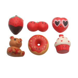 Lot de jouets anti-stress souples à remontée lente en PU de haute qualité, vente en gros, variété de jouets sensoriels Squishy pour les fêtes, cadeaux anti-stress - Product Image 1