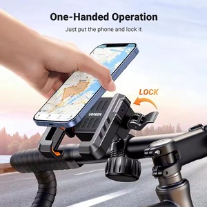 Supporto per <span class=keywords><strong>Telefono</strong></span> da Bicicletta UGREEN 1S di Alta Qualità, Montaggio Rapido per Moto e Bici, Supporto Regolabile per Manubrio - Product Image 2
