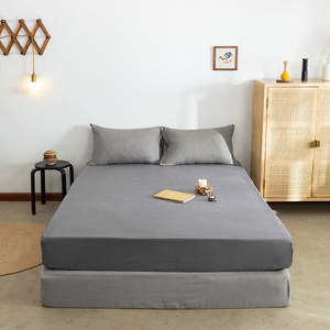 <span class=keywords><strong>Drap</strong></span> <span class=keywords><strong>Housse</strong></span> Uni Ajusté Protection Matelas Microfibre Anti-Dérapant Lavable <span class=keywords><strong>Housse</strong></span> de Matelas Anti-Poussière Multi-Tailles pour Usage Domestique - Product Image 6