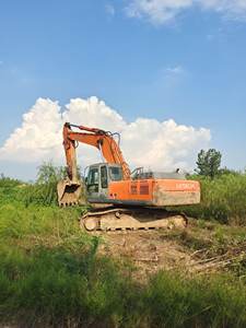 Excavatrice d'occasion Hitachi ZX350HG, grande, 35 tonnes, d'occasion, excavatrice hydraulique sur chenilles, ZX470-5G, ZX270-3, bon état - Product Image 3