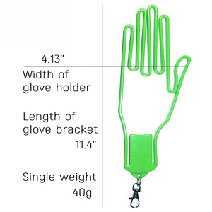ที่แขวนถุงมือกอล์ฟ สีแดง แบบตะขอตั้งพื้น พกพาสะดวก สำหรับถุงมือกอล์ฟ - Product Image 2