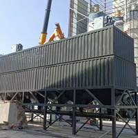 Silos per Cemento Personalizzati a Doppio Strato, Silos di Stoccaggio Orizzontali Mobili per Impianti di Calcestruzzo Preconfezionato, Serbatoi per Cemento