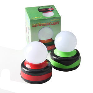 Led Bivouac Light Mini Camping Lamp Red Green 11x9x9cm Desktop Emergency Lighting With Magnetic Hook - Product Image 1