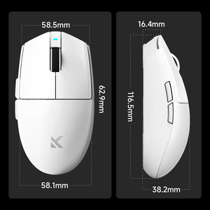 MCHOSE G3 V2 เมาส์สำหรับเล่นเกมไร้สาย PAW 3395 เซ็นเซอร์ไตรโหมด 26000DPI เซ็นเซอร์ความแม่นยำสูงเมาส์สำหรับเล่นเกมสำหรับแล็ปท็อปพีซี - Product Image 4