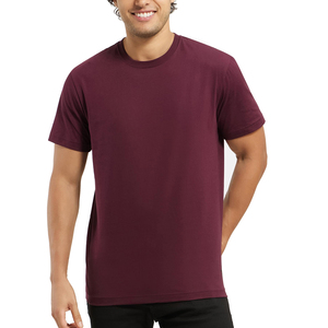 T-shirts pour hommes de bonne qualité, vente en gros, logo personnalisé, haute qualité, 100% coton, col rond, t-shirts tendance pour hommes à prix de gros - Product Image 5