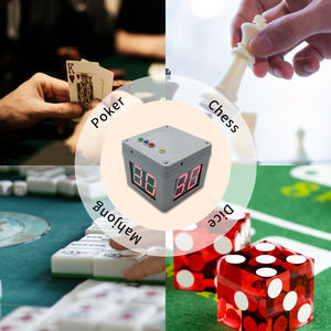 GANXIN 高品质 LED 显示屏 0 至 99 秒定时倒计时器 按钮控制 棋牌麻雀扑克比赛计时器 - Product Image 6