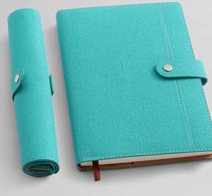 2025 Customizable Business Notebook Thickened Leather Hardcover A5 Size 100 Sheets Thread <b>Sewing</b> Self Help Work Meeting Record - Product Image 4