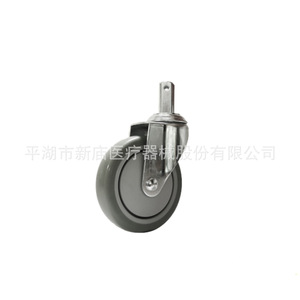 Rueda giratoria médica Xinmiao de 5 pulgadas, tipo fijo, para equipos médicos - Product Image 5