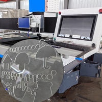 Machine de sablage et de perçage laser intégrée pour produits en verre à haute efficacité, idéale pour les transformateurs de miroirs
