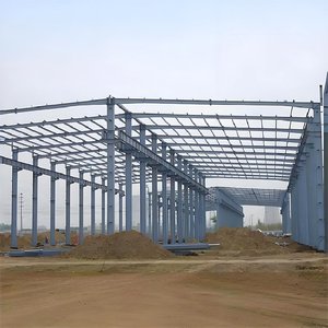 Structure durable de cadre en acier pour l'usage préfabriqué d'entrepôt de bâtiment de maison et de bureau de construction immobilière - Product Image 2