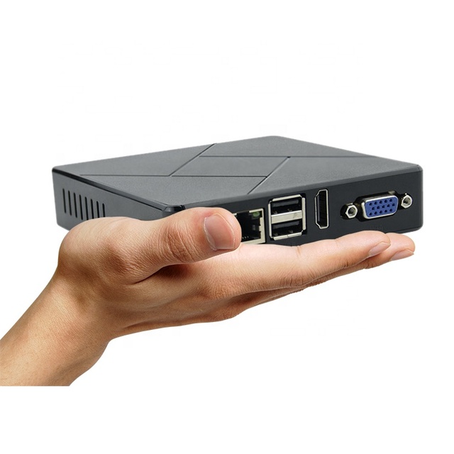 Custom Cheap Cloud Computer Mini PC Host Mini PC Thin Client Quad Cores ARM A53 1920*1080 60 Stock Xp Computer 64bit