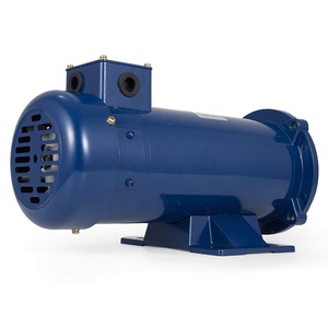 TEFC Motor <span class=keywords><strong>DC</strong></span> Disikat Magnet Permanen Efisien Presisi Tinggi 12V NEMA 56C 3/4HP Diskon Besar - Product Image 3