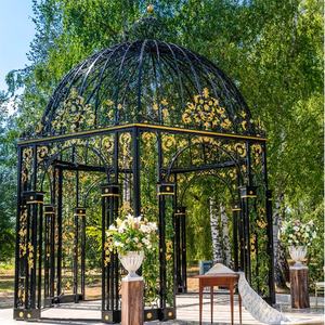 Gazebo <span class=keywords><strong>de</strong></span> Hierro Fundido para Jardín <span class=keywords><strong>de</strong></span> Invernadero, Venta Directa <span class=keywords><strong>de</strong></span> Fábrica en China - Product Image 6