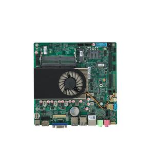 2026 ELSKY QM9850 Mini ITX Motherboard DDR4 I3-8130U I5-8250U I7-8550U M.2 4K Dual-LAN SIM-Card 6COM <b>64GB</b> <b>RAM</b> New Desktop QM9850 - Product Image 1