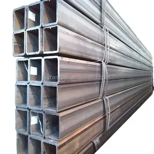 100mmx100mm construction material galvanized hollow square steel tube weight